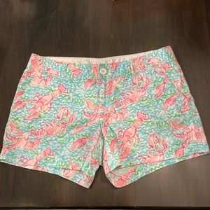 Lily Pulitzer Lobstah Roll Callahan shorts